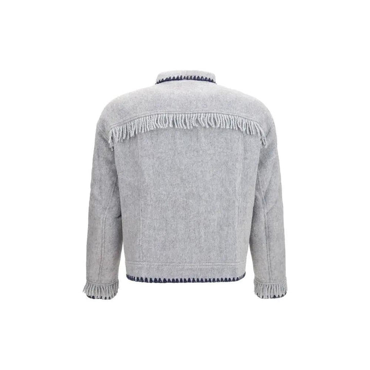 Baziszt Sample Sale | Baziszt Blue Alpaca Vicugna Pacos Full-Length Jacket - | Designer outlet