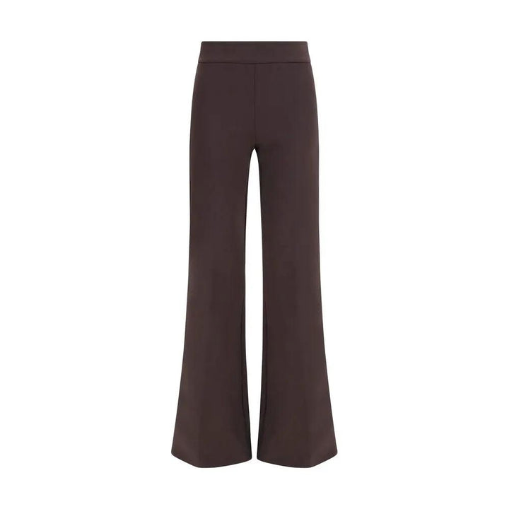 Avenue Montaigne Sample Sale | Avenue Montaigne Brown Polyamide Casual Pants - | Designer outlet