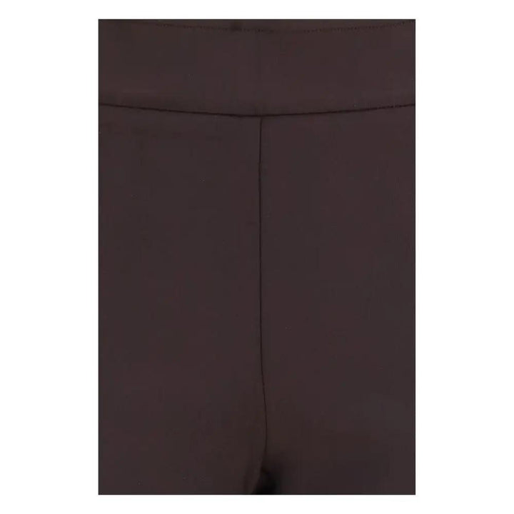 Avenue Montaigne Sample Sale | Avenue Montaigne Brown Polyamide Casual Pants - | Designer outlet