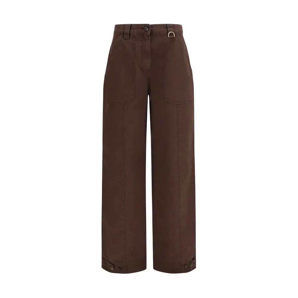 Golden Goose Sample Sale | Golden Goose Brown Cotton Cargo Pants - | Designer outlet
