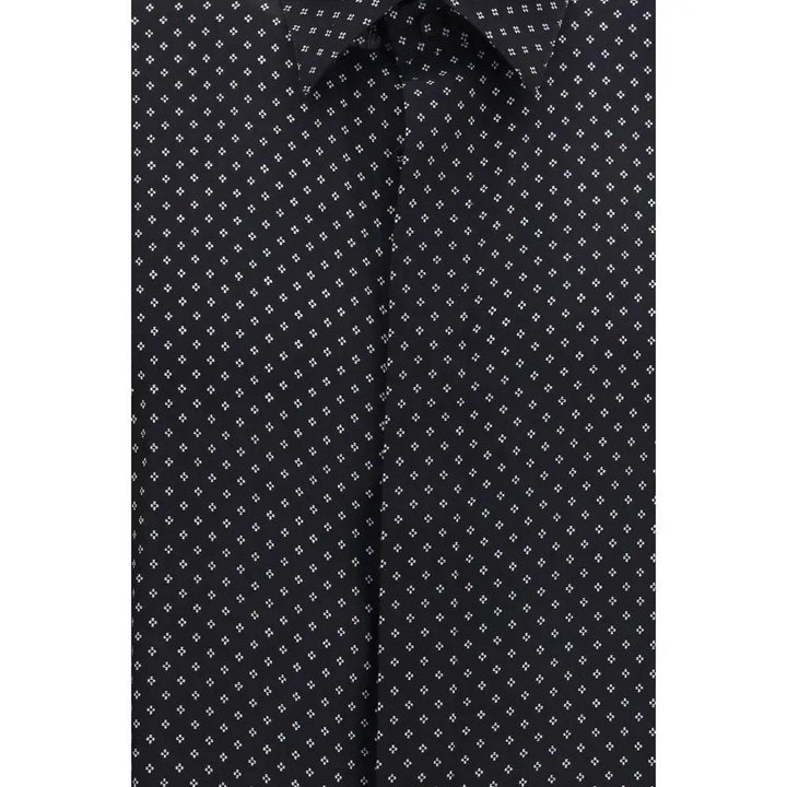 Tom Ford Sample Sale | Tom Ford Black Silk Pattern Shirt - | Designer outlet