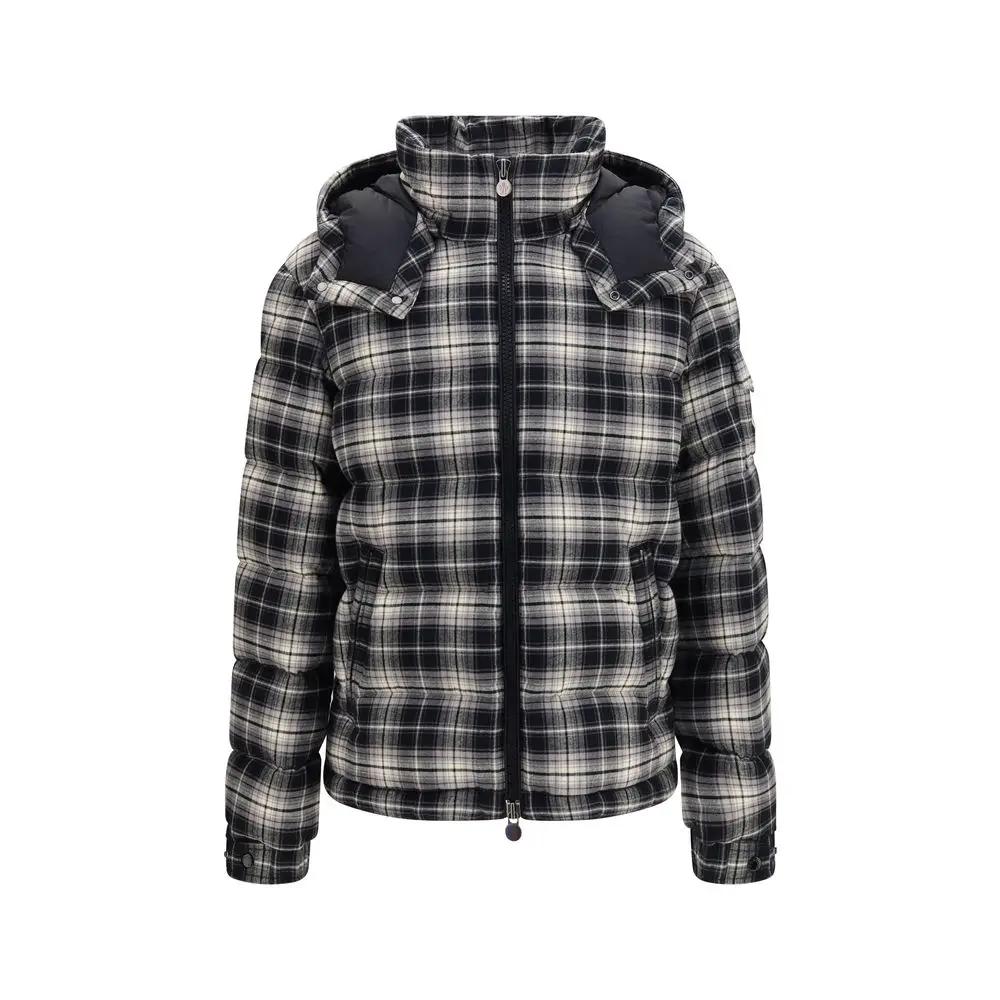 Moncler Sample Sale | Moncler Black Cotton Full-Length Jacket - | Designer outlet