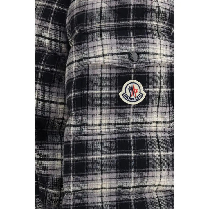 Moncler Sample Sale | Moncler Black Cotton Full-Length Jacket - | Designer outlet