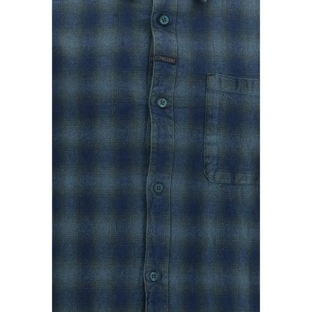Represent Sample Sale | Represent Bicolor Cotton Pattern Shirt - | Designer outlet