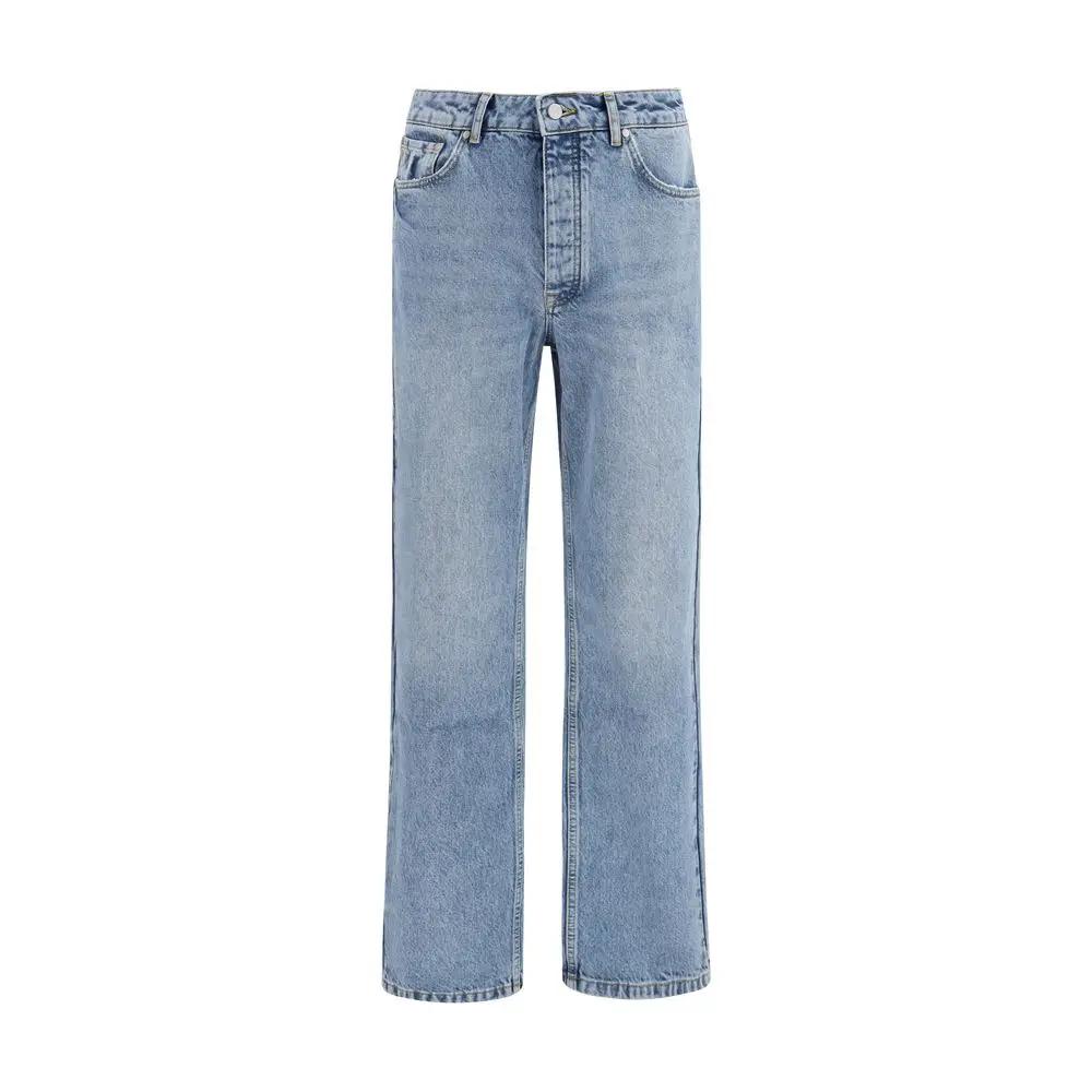 Represent Sample Sale | Represent Blue Cotton Straight-Leg Jeans - | Designer outlet