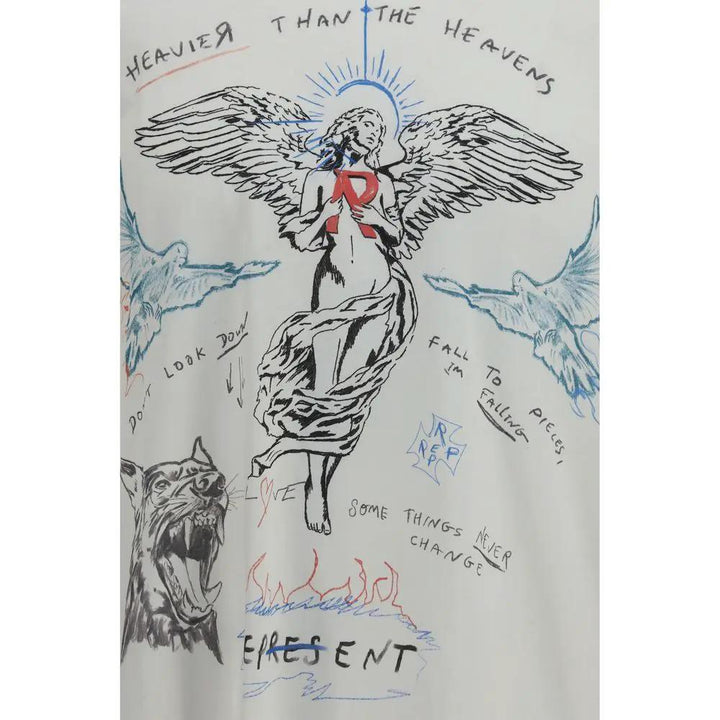 Represent Sample Sale | Represent Beige Cotton T-Shirt - | Designer outlet
