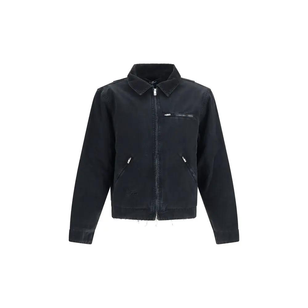 Represent Sample Sale | Represent Black Cotton Full-Length Jacket - | Designer outlet