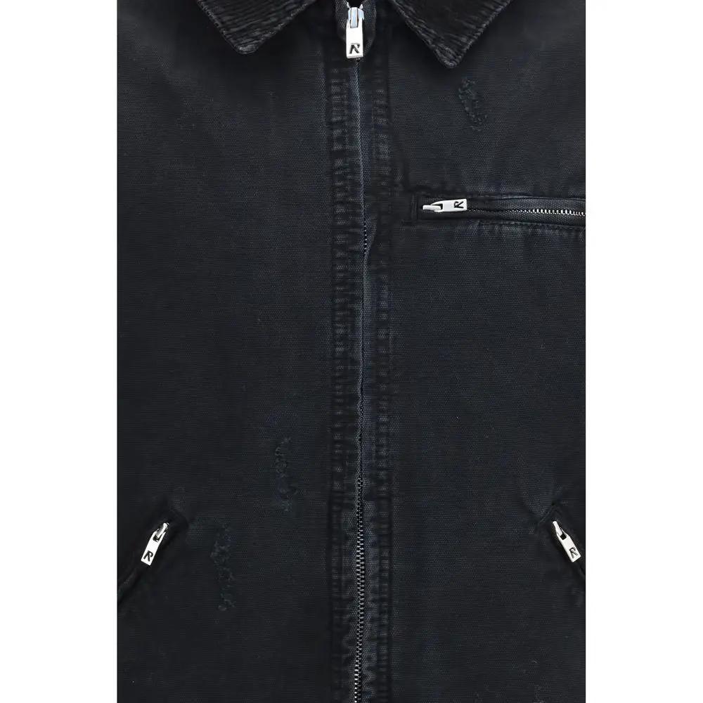 Represent Sample Sale | Represent Black Cotton Full-Length Jacket - | Designer outlet