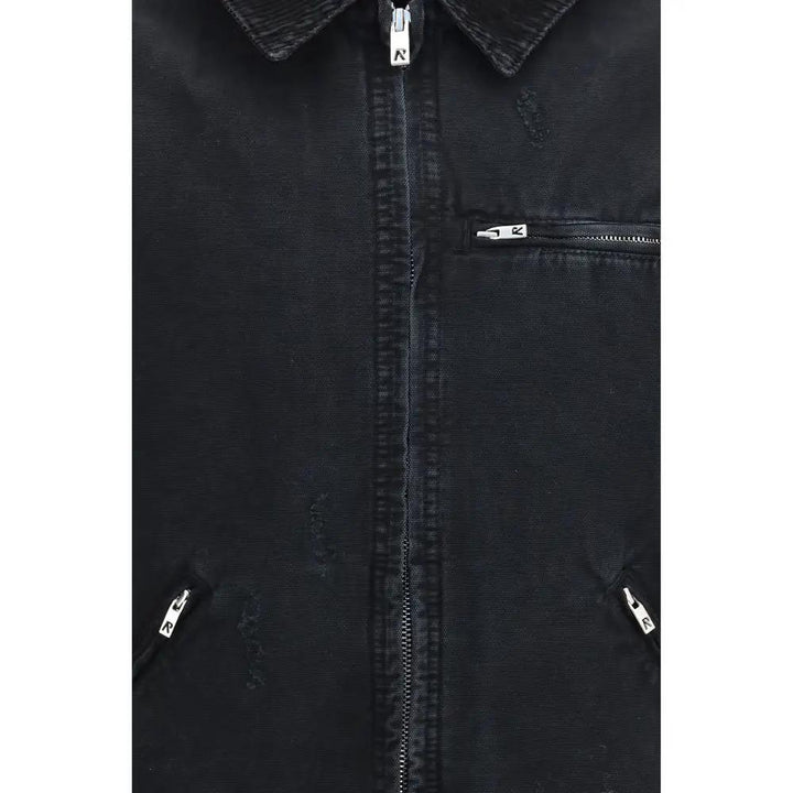 Represent Sample Sale | Represent Black Cotton Full-Length Jacket - | Designer outlet