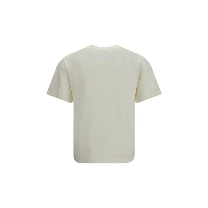 Palm Angels Sample Sale | Palm Angels Beige Cotton T-Shirt - | Designer outlet