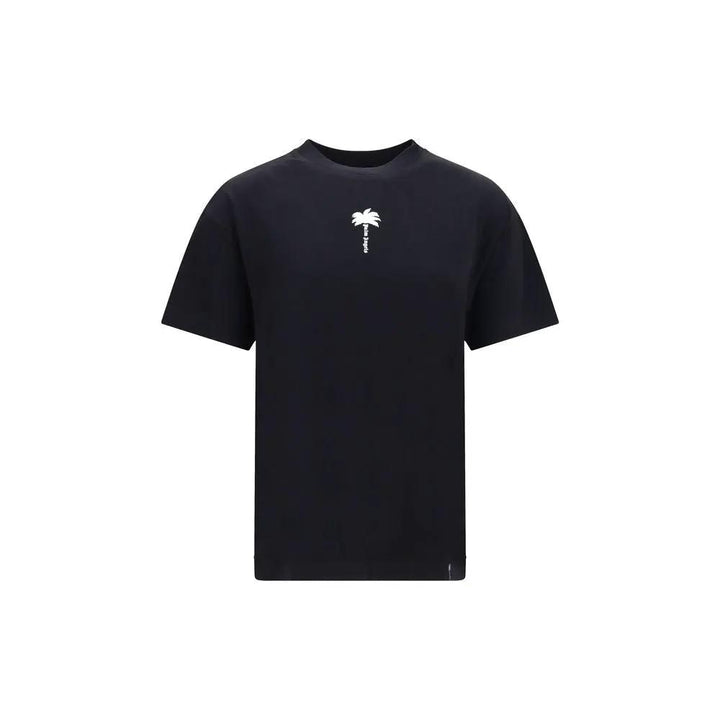 Palm Angels Sample Sale | Palm Angels Black Cotton T-Shirt - | Designer outlet