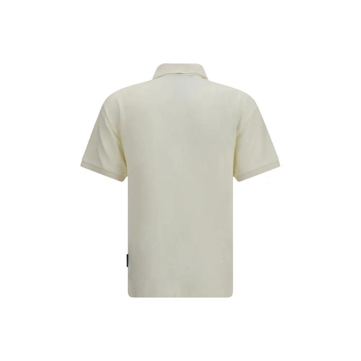 Palm Angels Sample Sale | Palm Angels Beige Cotton Polo Shirt - | Designer outlet