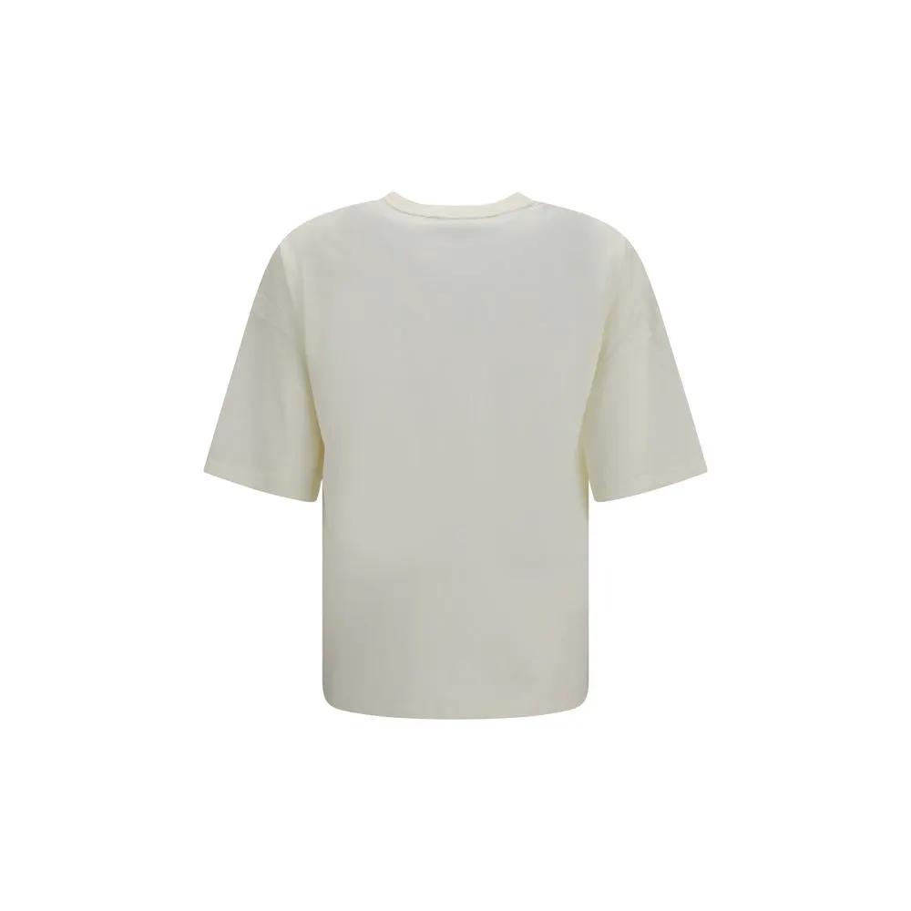 Palm Angels Sample Sale | Palm Angels White Cotton T-Shirt - | Designer outlet