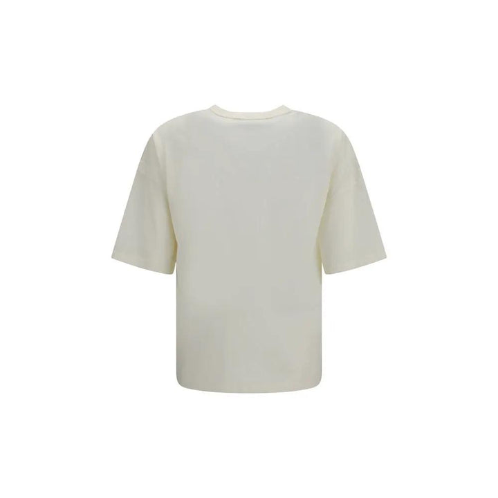 Palm Angels Sample Sale | Palm Angels White Cotton T-Shirt - | Designer outlet