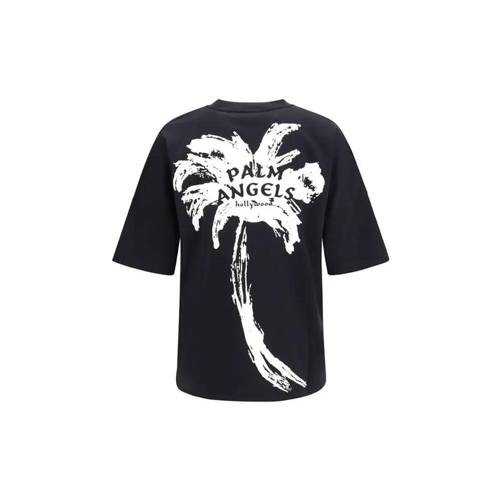 Palm Angels Sample Sale | Palm Angels Black Cotton T-Shirt - | Designer outlet