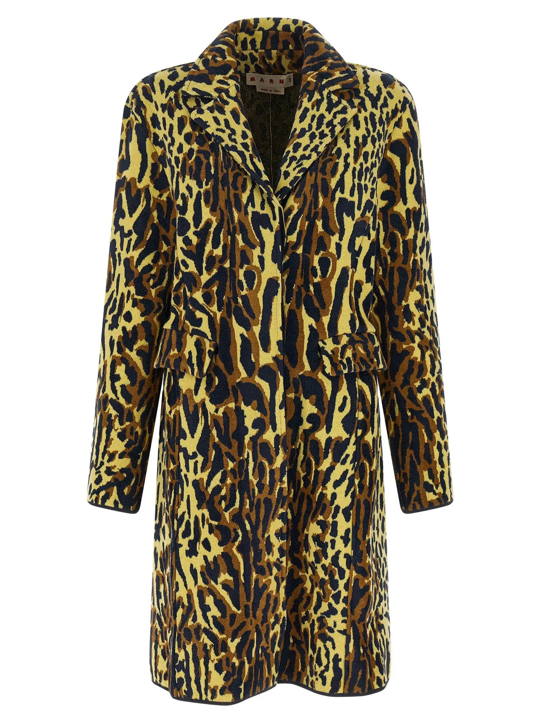 Marni Sample Sale | Marni Multicolor Virgin Wool Coat - | Designer outlet