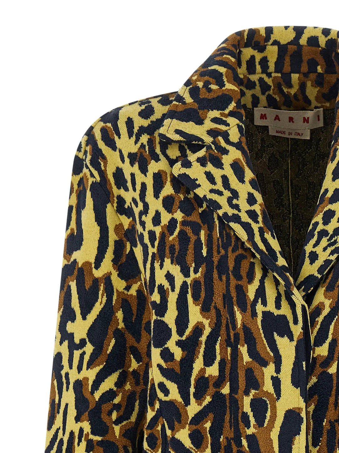 Marni Sample Sale | Marni Multicolor Virgin Wool Coat - | Designer outlet
