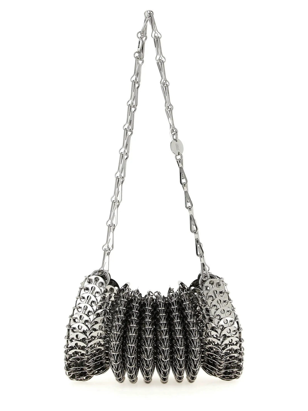 Paco Rabanne Sample Sale | Paco Rabanne Silver Stainless Steel Shoulder Bag - | Designer outlet