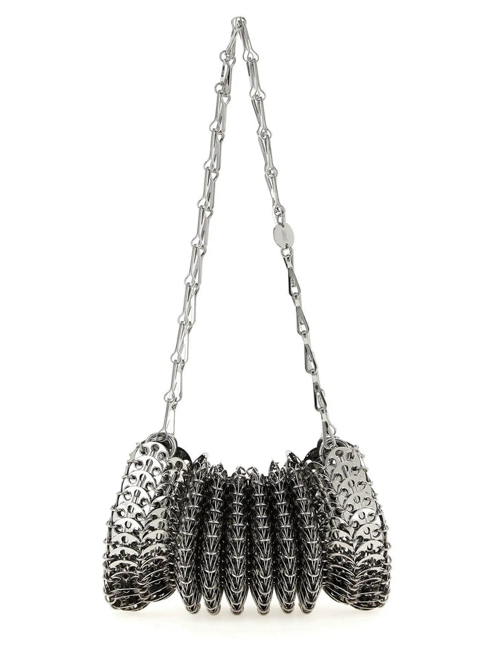 Paco Rabanne Sample Sale | Paco Rabanne Silver Stainless Steel Shoulder Bag - | Designer outlet