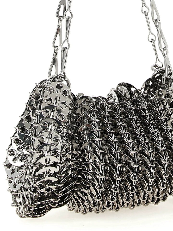 Paco Rabanne Sample Sale | Paco Rabanne Silver Stainless Steel Shoulder Bag - | Designer outlet
