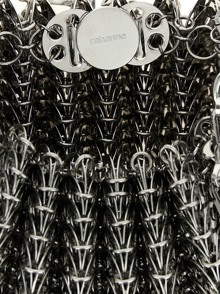 Paco Rabanne Sample Sale | Paco Rabanne Silver Stainless Steel Shoulder Bag - | Designer outlet