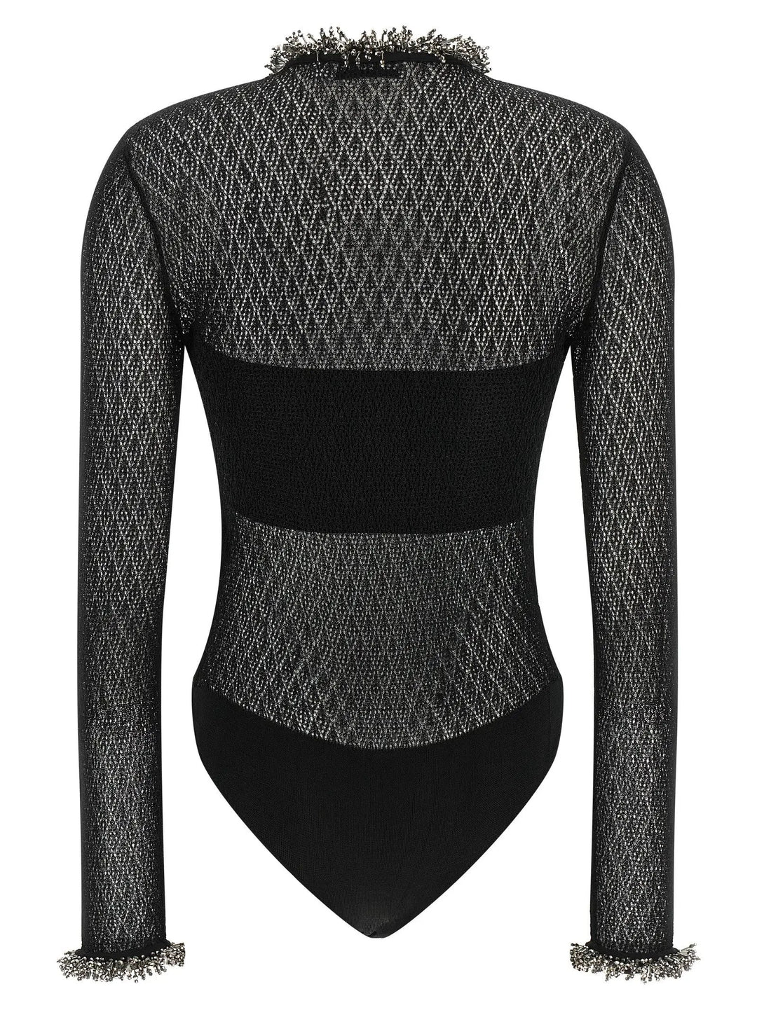 Self-Portrait Sample Sale | Self-Portrait Black Viscose Tank Tops - | Designer outlet