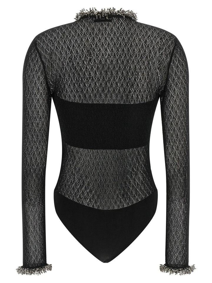 Self-Portrait Sample Sale | Self-Portrait Black Viscose Tank Tops - | Designer outlet