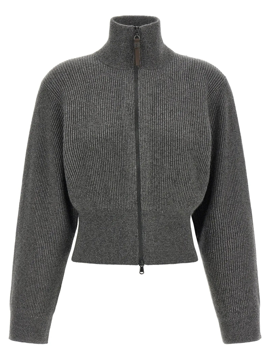 Brunello Cucinelli Sample Sale | Brunello Cucinelli Gray Cashmere Cardigan - | Designer outlet