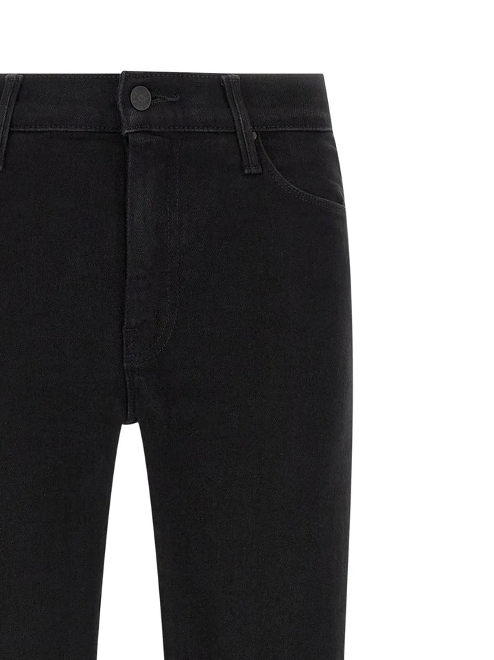 Mother Denim Sample Sale | Mother Denim Black Cotton Flared Jeans - | Designer outlet