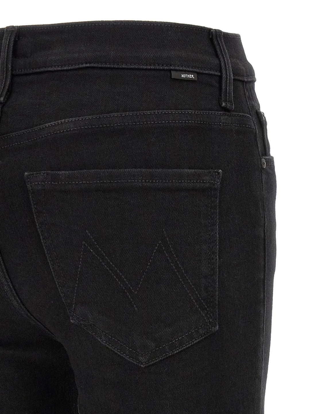 Mother Denim Sample Sale | Mother Denim Black Cotton Flared Jeans - | Designer outlet