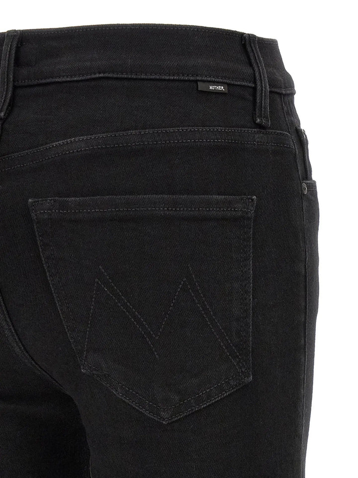 Mother Denim Sample Sale | Mother Denim Black Cotton Flared Jeans - | Designer outlet