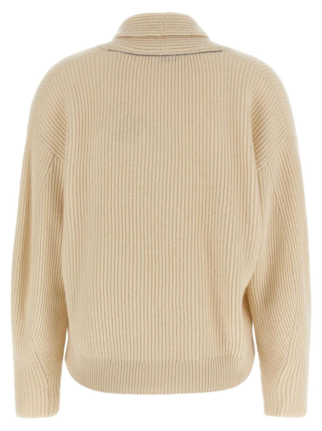 Brunello Cucinelli Sample Sale | Brunello Cucinelli Beige Cashmere Cardigan - | Designer outlet
