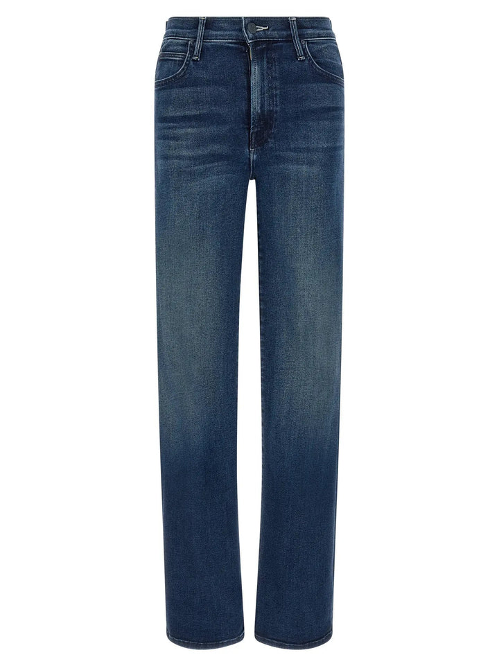 Mother Denim Sample Sale | Mother Denim Blue Cotton Straight-Leg Jeans - | Designer outlet