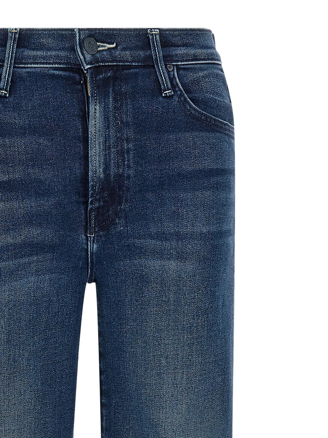 Mother Denim Sample Sale | Mother Denim Blue Cotton Straight-Leg Jeans - | Designer outlet