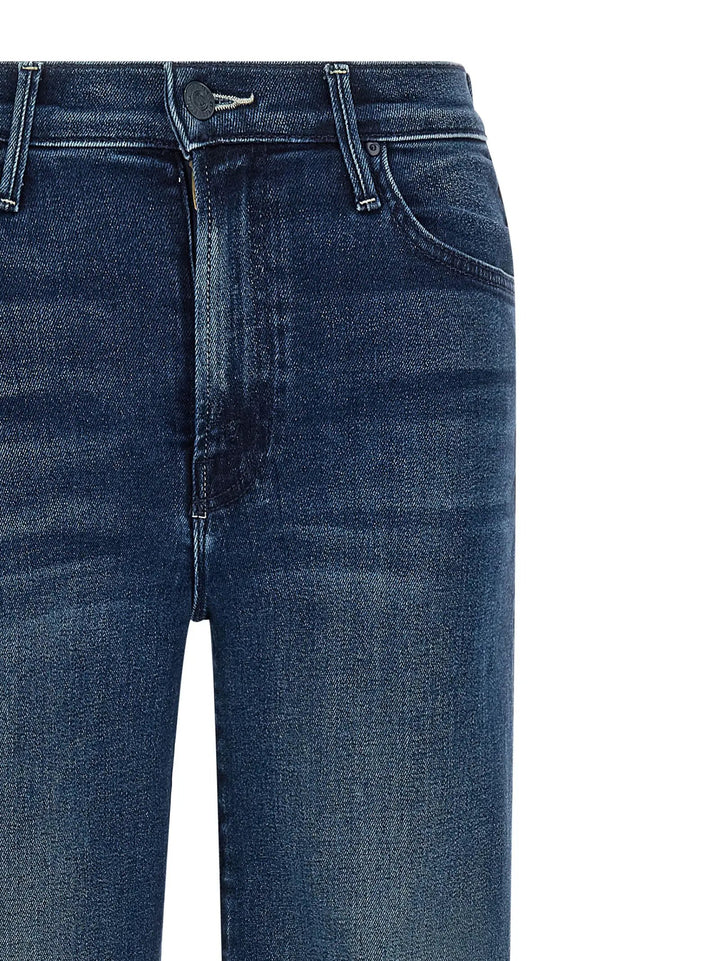 Mother Denim Sample Sale | Mother Denim Blue Cotton Straight-Leg Jeans - | Designer outlet