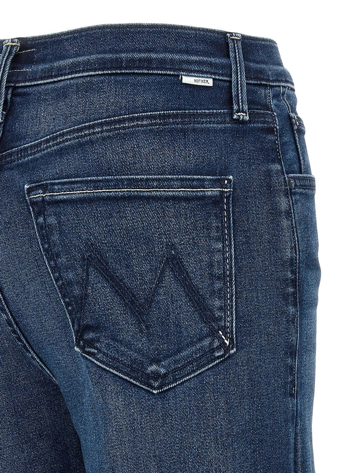 Mother Denim Sample Sale | Mother Denim Blue Cotton Straight-Leg Jeans - | Designer outlet