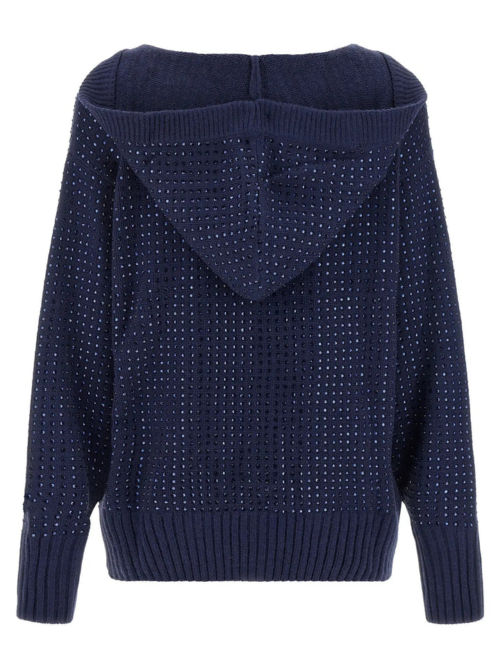 PINKO Sample Sale | PINKO Blue Wool Cardigan - | Designer outlet
