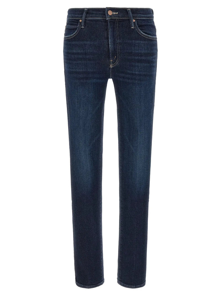 Mother Denim Sample Sale | Mother Denim Blue Cotton Straight-Leg Jeans - | Designer outlet