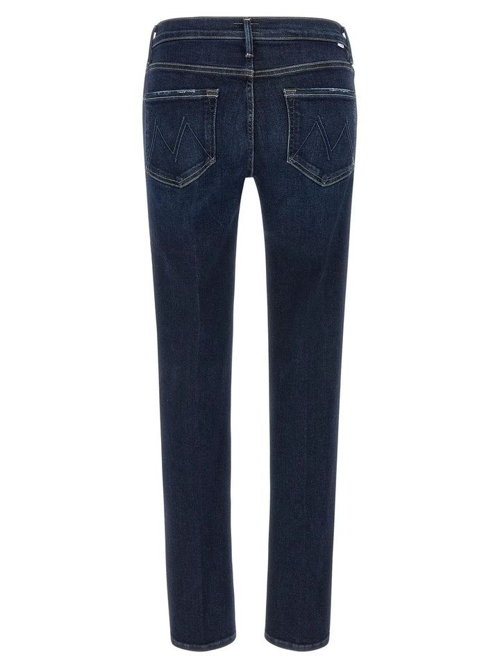 Mother Denim Sample Sale | Mother Denim Blue Cotton Straight-Leg Jeans - | Designer outlet