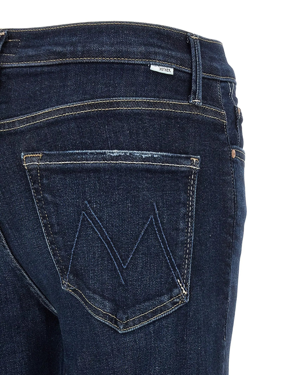 Mother Denim Sample Sale | Mother Denim Blue Cotton Straight-Leg Jeans - | Designer outlet
