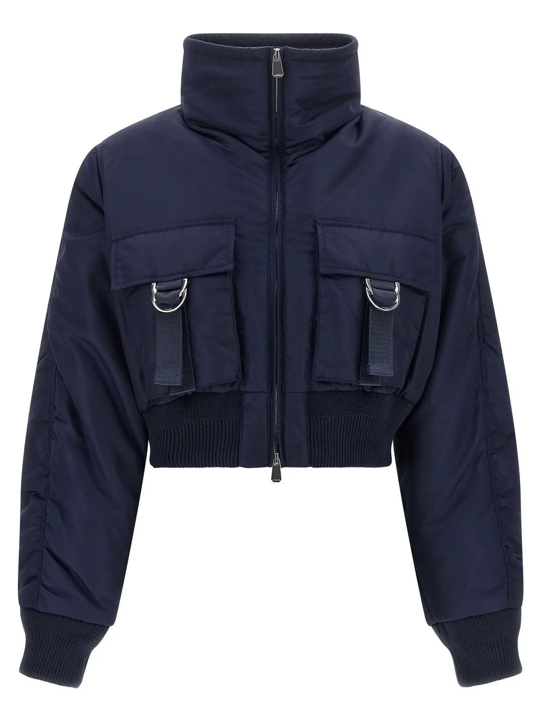PINKO Sample Sale | PINKO Blue Polyamide Bomber - | Designer outlet