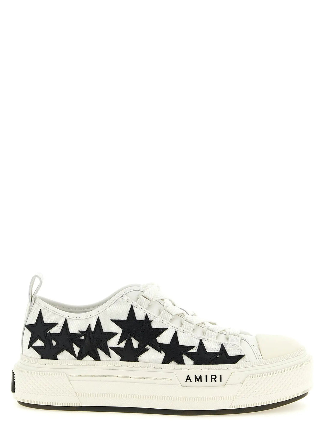 Amiri Sample Sale | Amiri White Cotton Low Top Sneakers - | Designer outlet