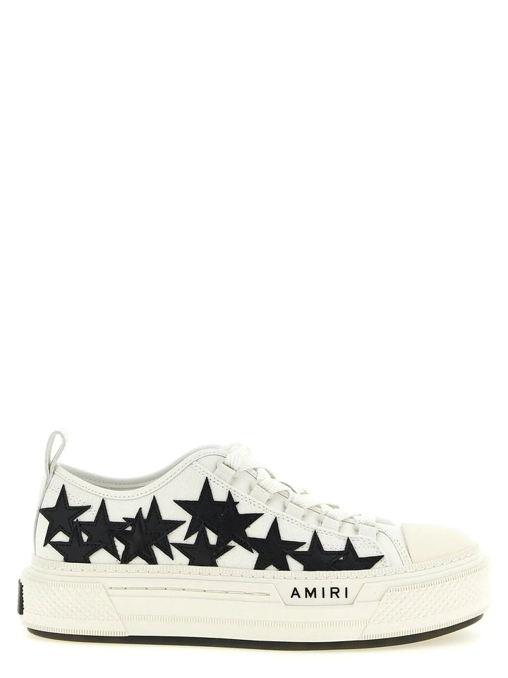 Amiri Sample Sale | Amiri White Cotton Low Top Sneakers - | Designer outlet