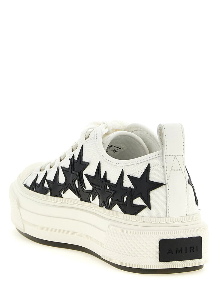 Amiri Sample Sale | Amiri White Cotton Low Top Sneakers - | Designer outlet
