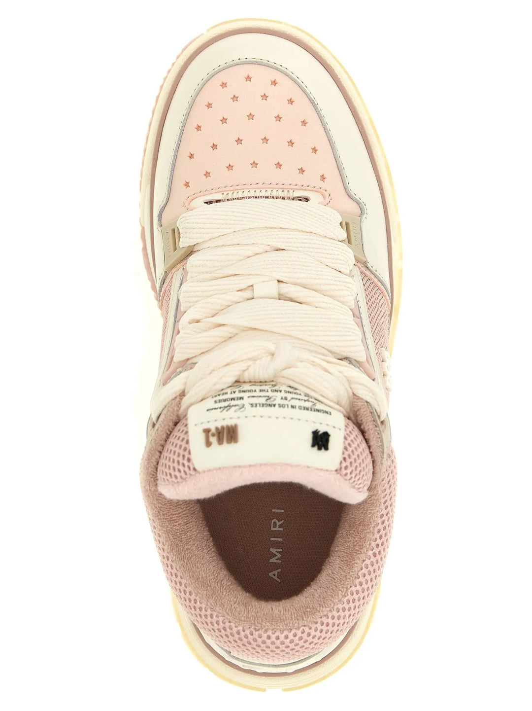 Amiri Sample Sale | Amiri Multicolor Calfskin Chunky Sneakers - | Designer outlet