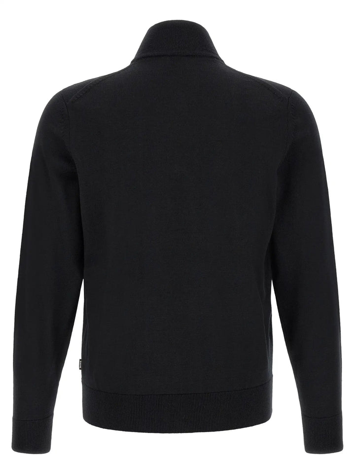 Hugo Boss Sample Sale | Hugo Boss Black Virgin Wool Cardigan - | Designer outlet