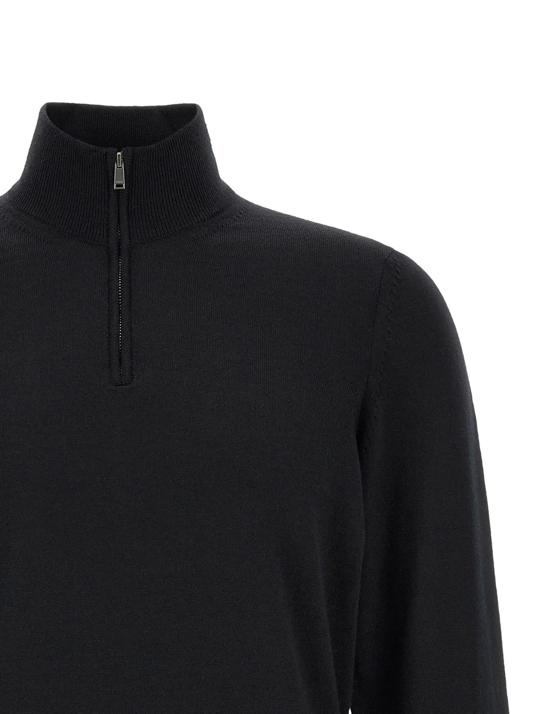 Hugo Boss Sample Sale | Hugo Boss Black Virgin Wool Cardigan - | Designer outlet