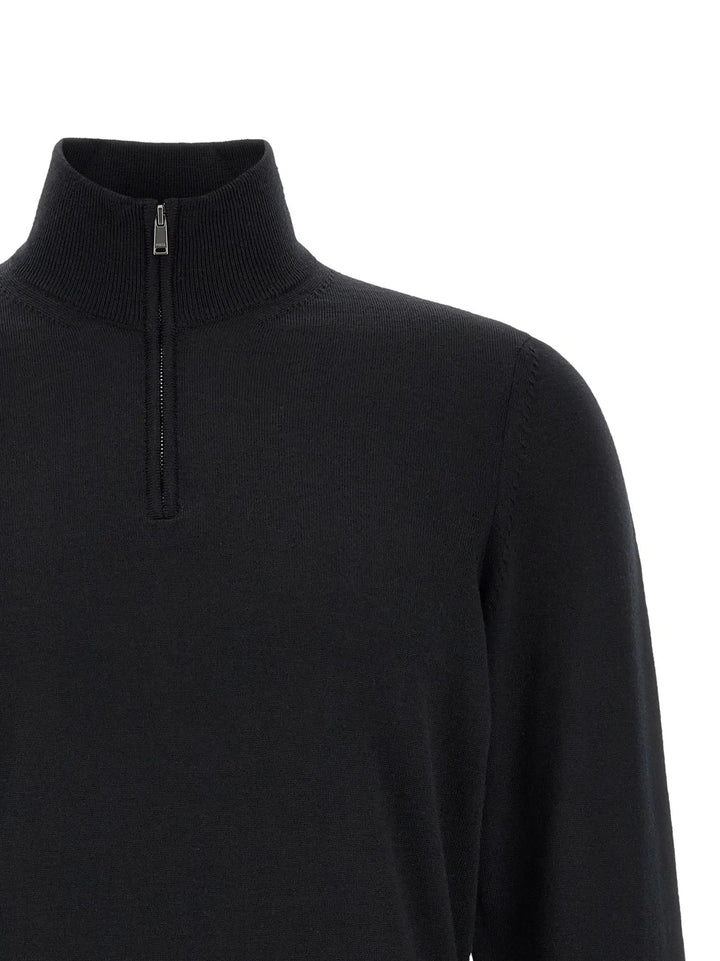 Hugo Boss Sample Sale | Hugo Boss Black Virgin Wool Cardigan - | Designer outlet