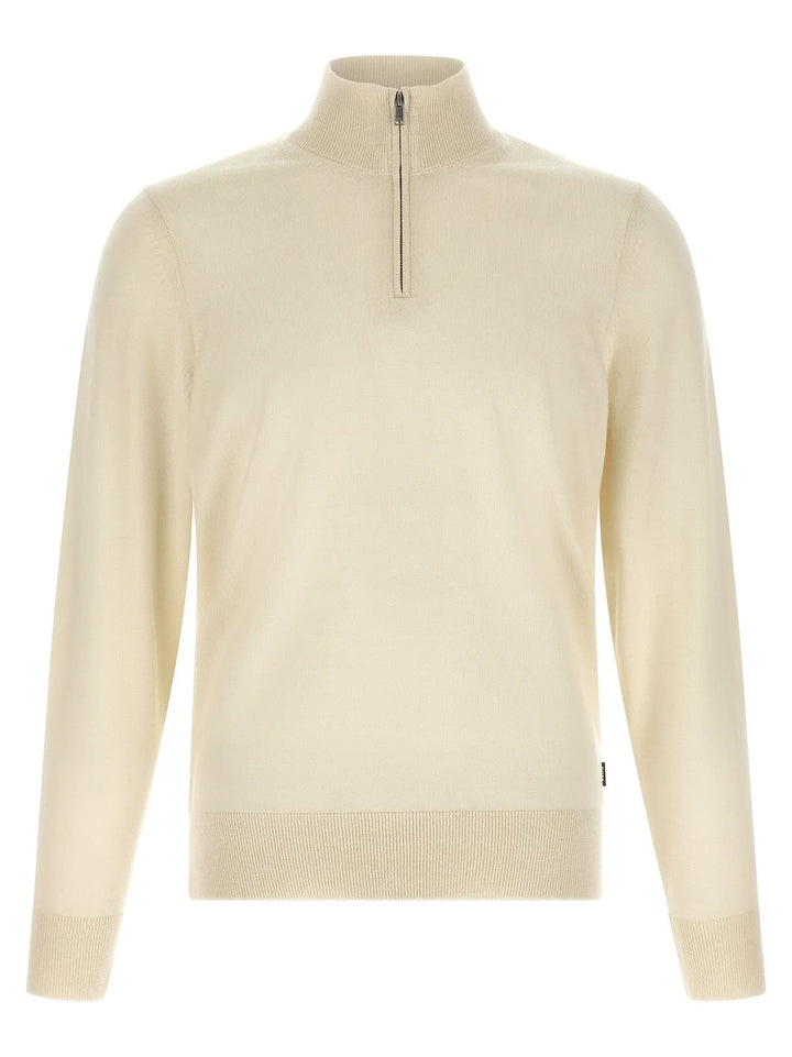 Hugo Boss Sample Sale | Hugo Boss Beige Virgin Wool Cardigan - | Designer outlet