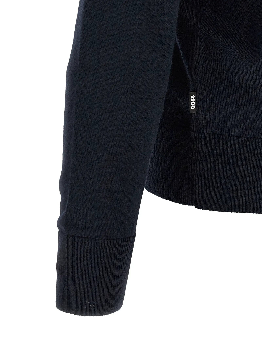 Hugo Boss Sample Sale | Hugo Boss Blue Virgin Wool Cardigan - | Designer outlet